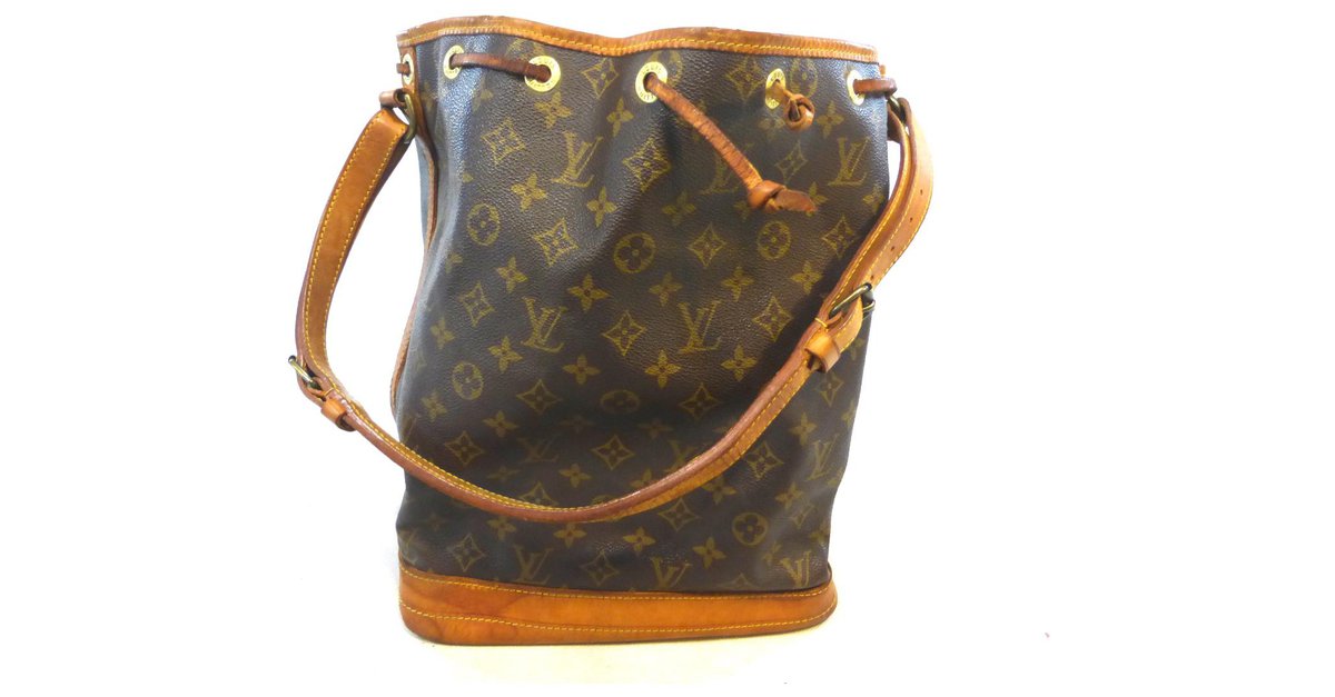 Louis Vuitton NOE GM MONOGRAM Brown Leather ref.310051 - Joli Closet