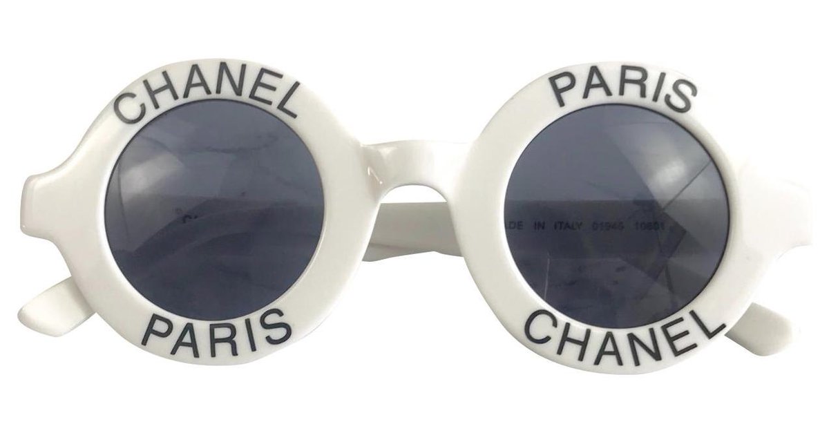 chanel circle glasses