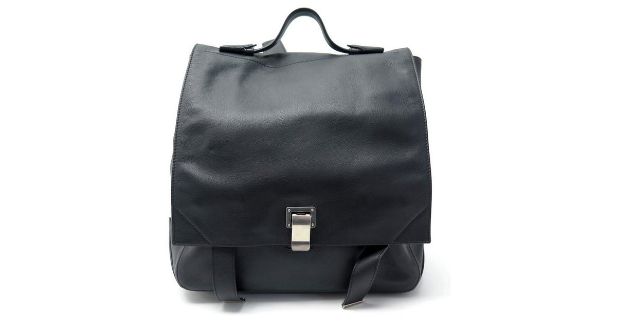 PROENZA SCHOULER COURIER BACKPACK IN BLACK