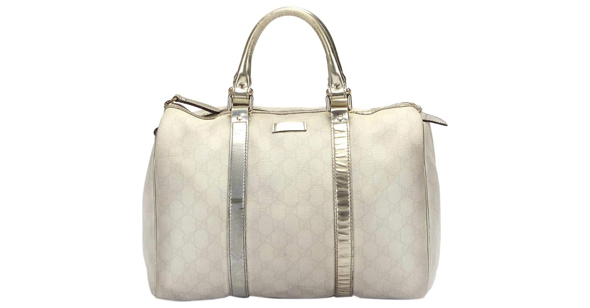 Joy cloth handbag Gucci White in Cloth - 36296991