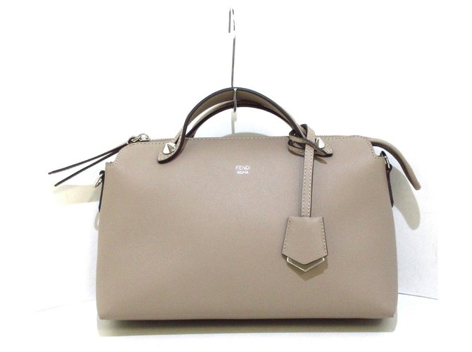 Fendi By The Way Beige Leather ref.313282 - Joli Closet
