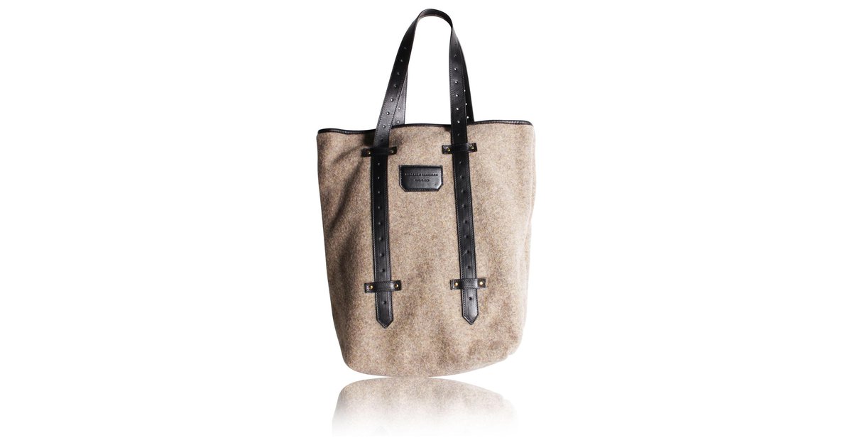 Proenza Schouler Paper Bag Tote Grey Leather ref.318203 Joli