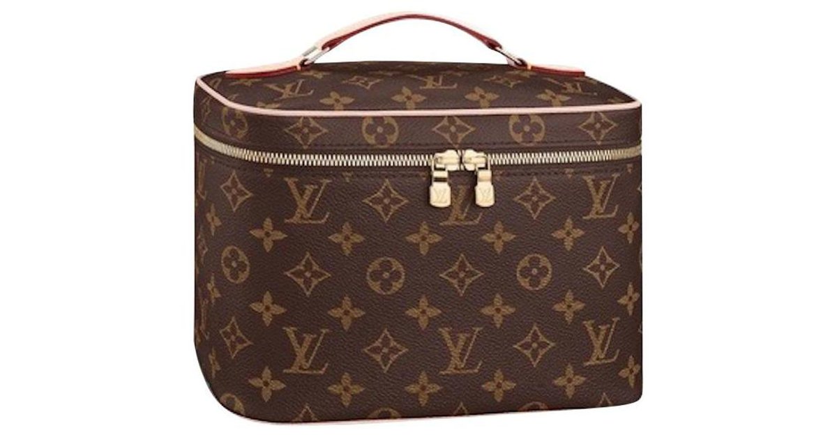 Louis Vuitton Nice Vanity Handbag LV Brown ref.191942 - Joli Closet