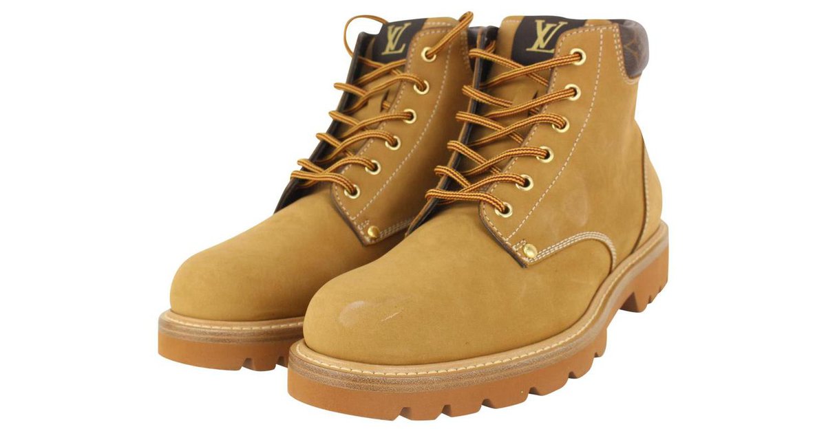 Louis Vuitton Brown Boots for Men