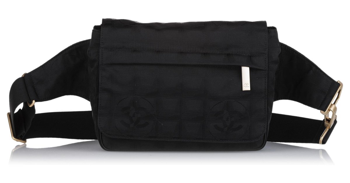 chanel travel line waist bag