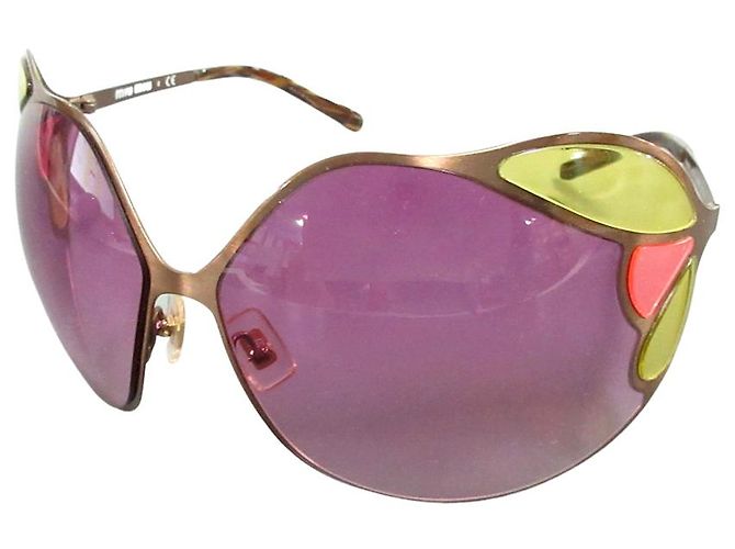 Miu Miu Glasses Multiple colors Plastic ref.JC328423 (Sold  display picture 3