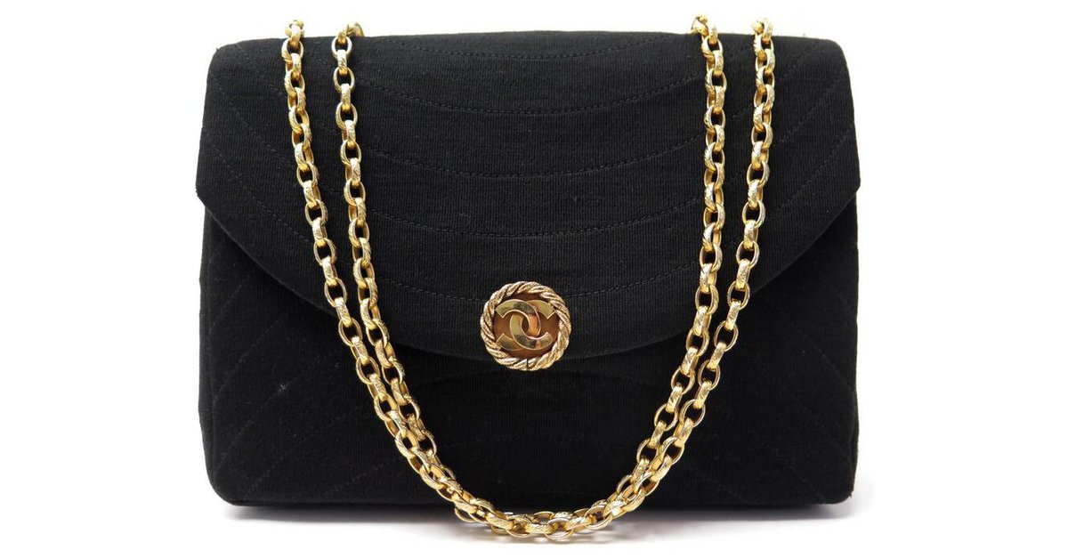 Vintage Black & Brown Chanel 50s/60s Handbag – Designer Revival