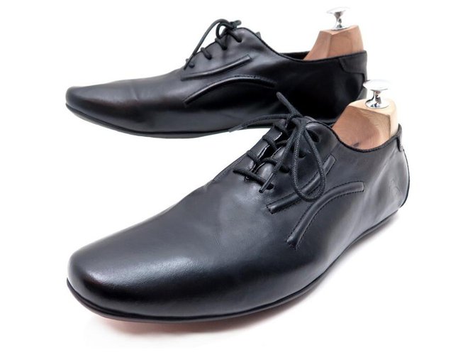 PAUL SMITH sneakers SHOES 44 BLACK LEATHER SHOES Joli