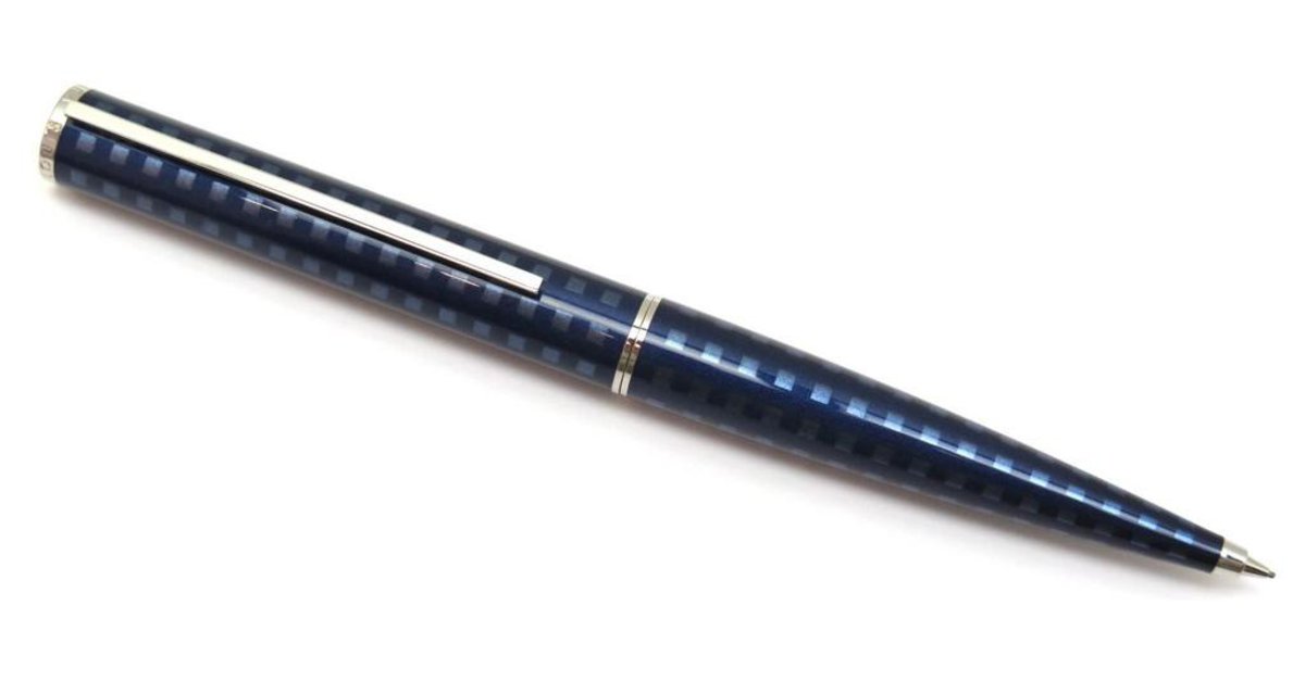 NEW LOUIS VUITTON MINING PEN 7 MM IN BLUE METAL NEW CRITERIUM PEN