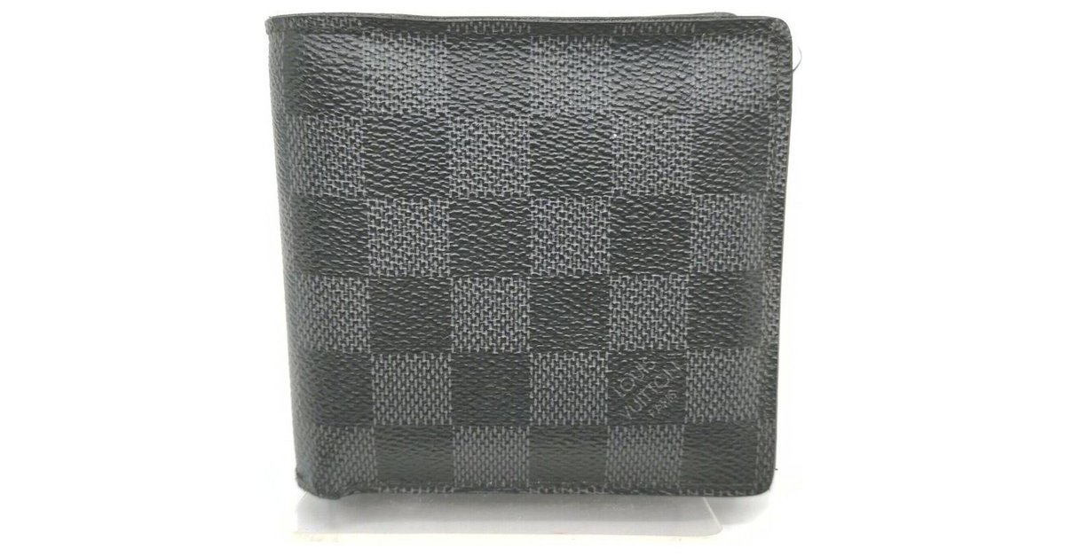 Louis Vuitton Damier Graphite Canvas Multiple Bi-Fold Wallet