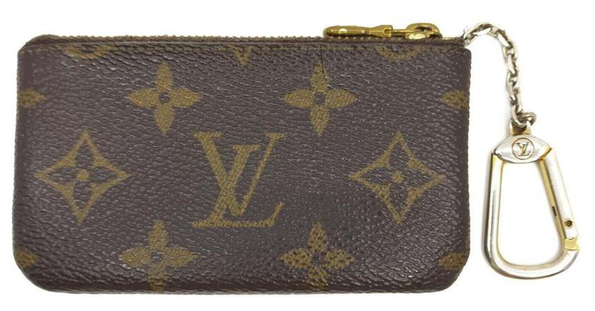 Louis Vuitton Monogram Key Pouch Pochette Cles Keychain ref.332909