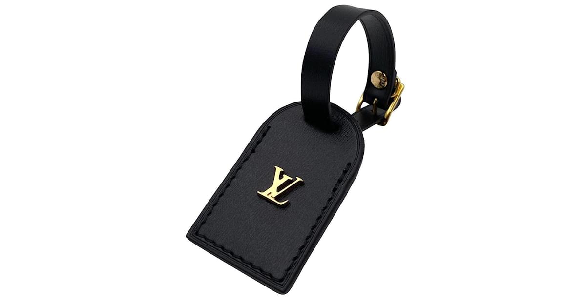 Vuitton luggage black leather Golden ref.333518 - Joli Closet