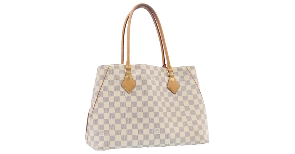 LOUIS VUITTON Damier Azur Calvi N41449 Tote Bag from Japan