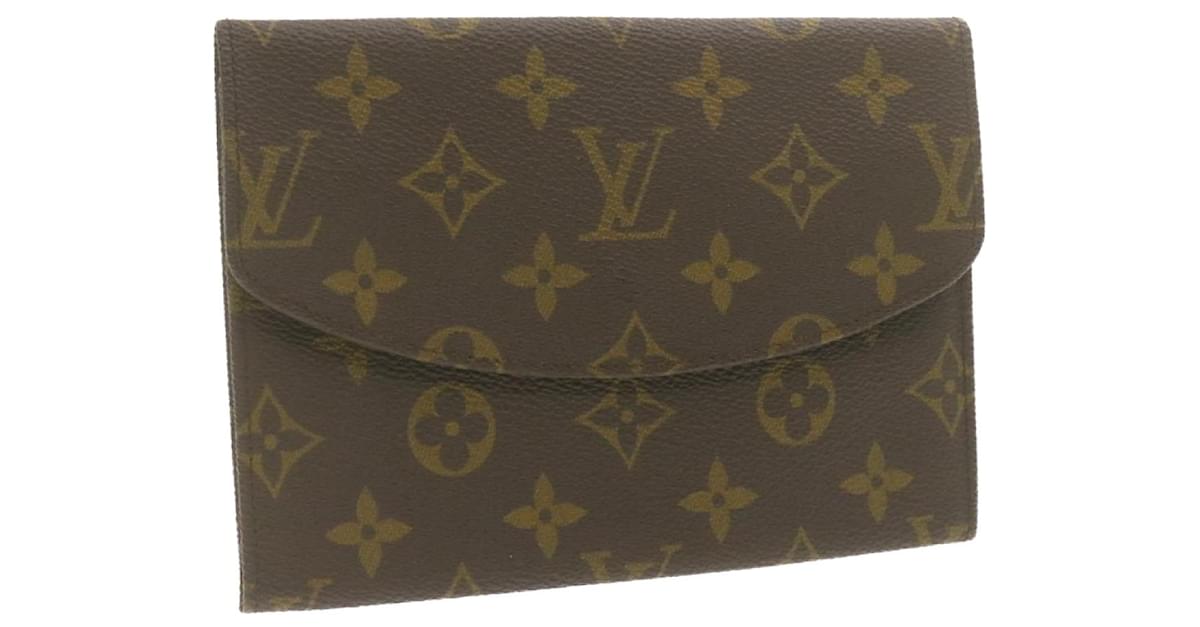 L V Vintage Monogram Pochette Rabat Clutch, Women's Fashion, Bags