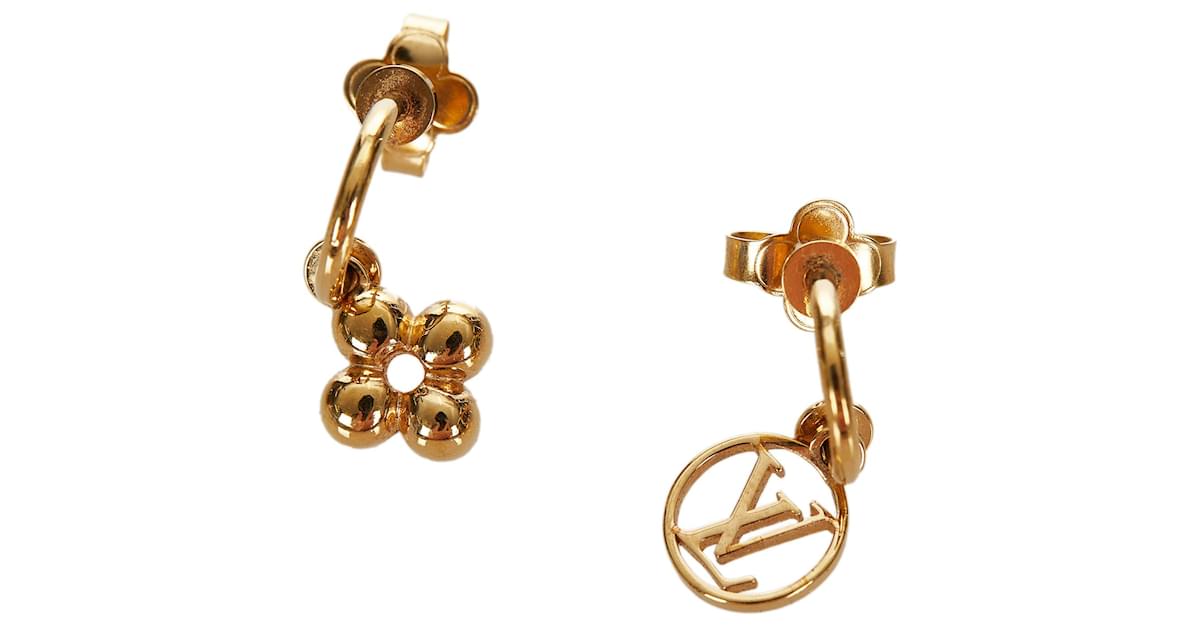 Louis Vuitton - Blooming Earrings Gold