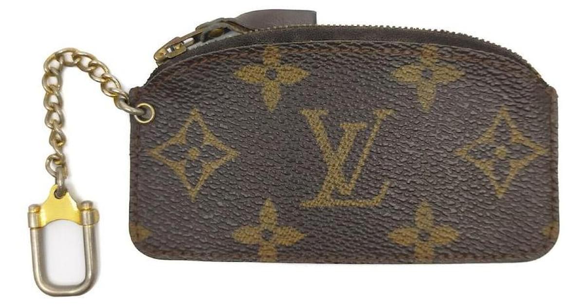 Louis Vuitton Portachiavi Pochette Cles Portachiavi con Monogramma Giallo  Bell Boy Sposo ref.322435 - Joli Closet