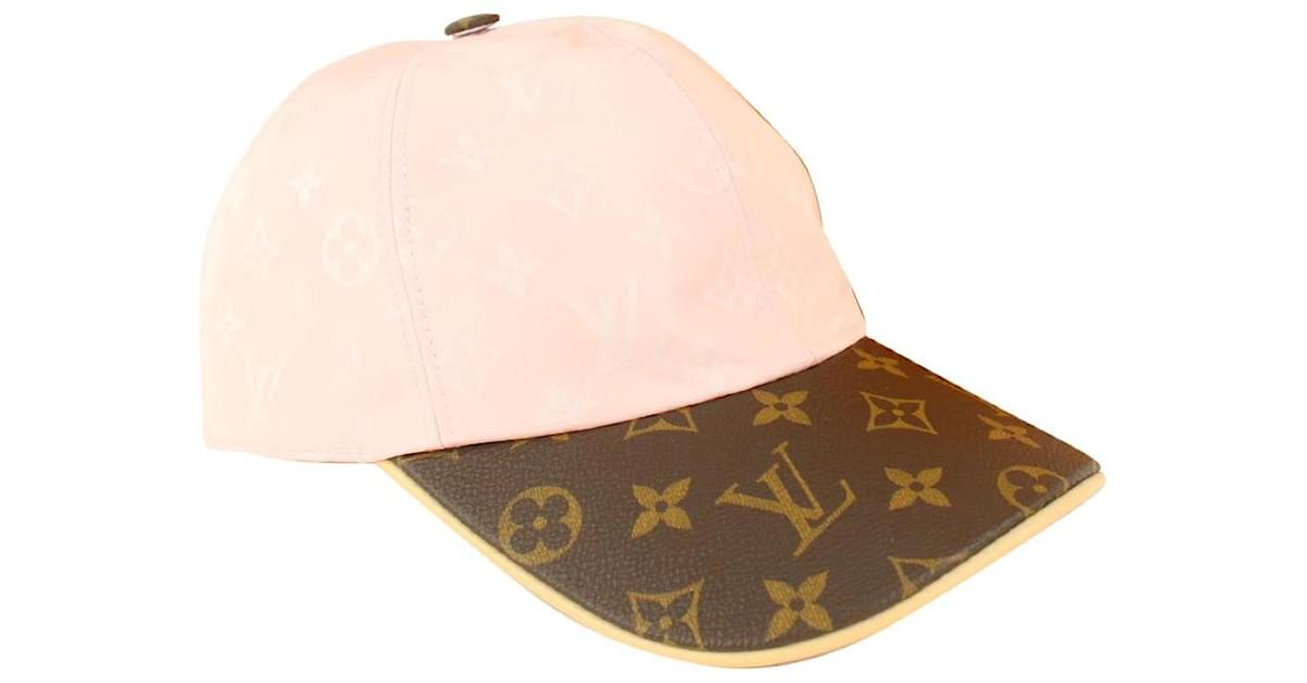 Louis Vuitton Large White Monogram Denim Be My Cap ou Pas Baseball