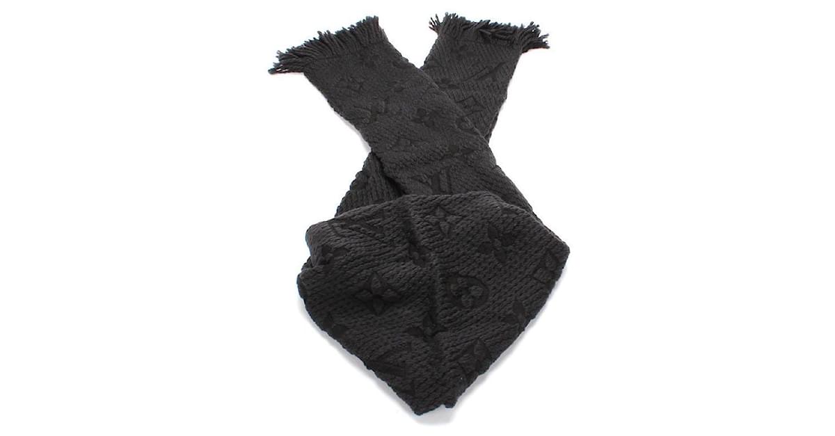 Louis Vuitton 'Columbia' Cable Knit Muffler Scarf