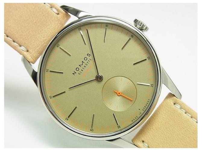 Nomos Orion Nomos GlashÃ¼tte Tangente Neomatik Champagner