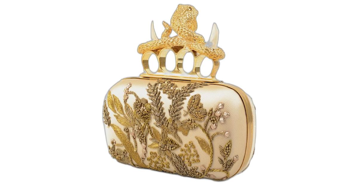 Alexander mcqueen clutch bag sale