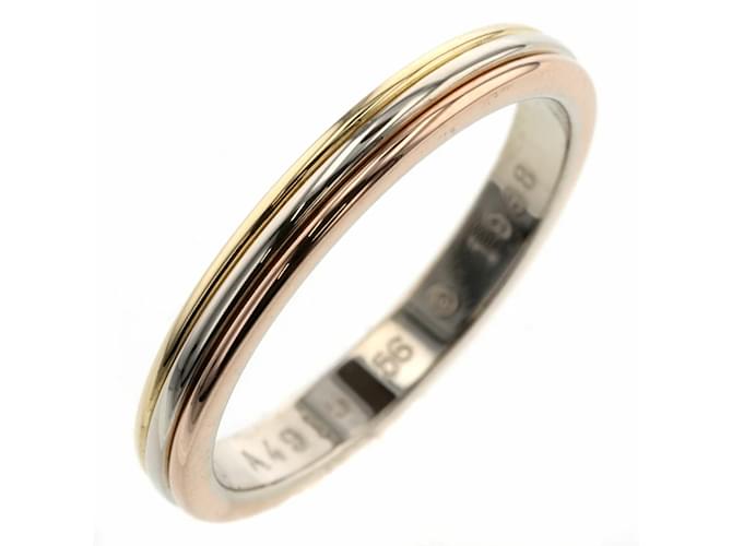 Used) Cartier Ring / Ring Three Color 
