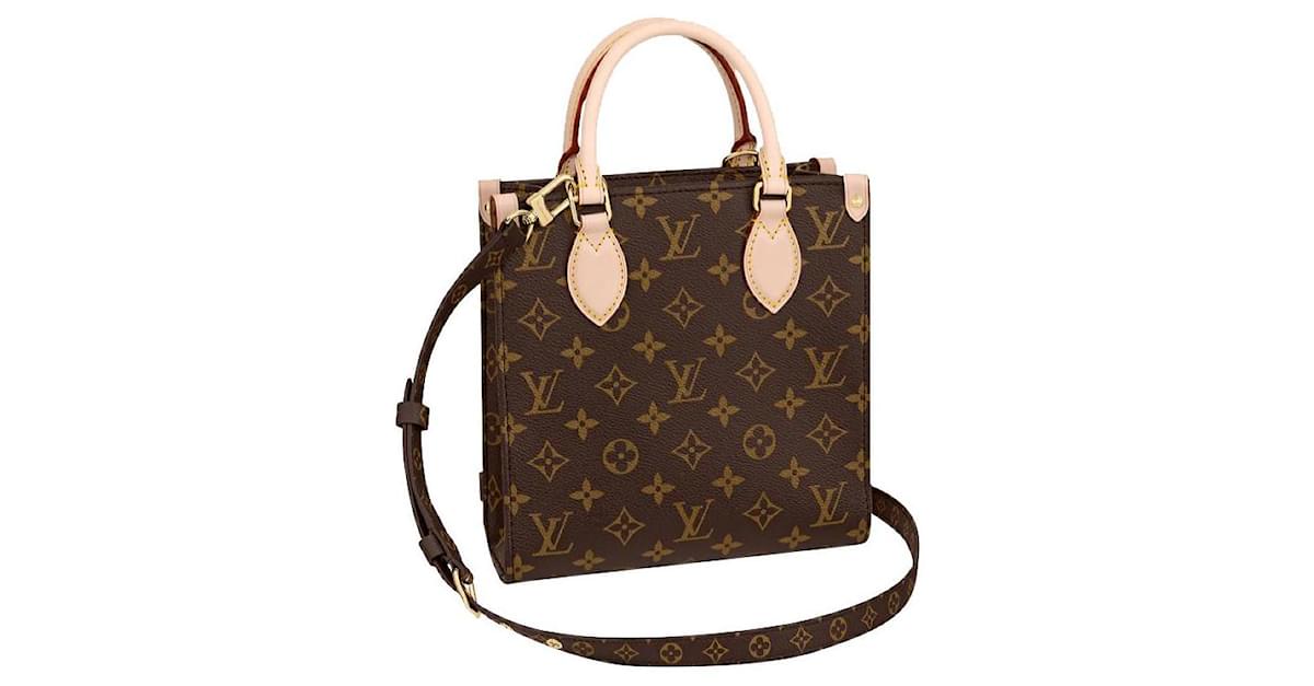 Louis Vuitton LV Sac Plat BB new Brown Leather ref.354871 - Joli Closet