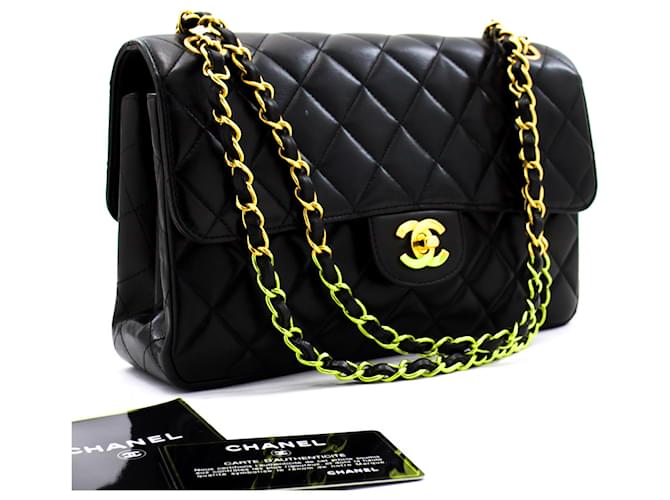 CHANEL バッグ Pre-Owned Black Quilted Lambskin Westminster Pearl Flap