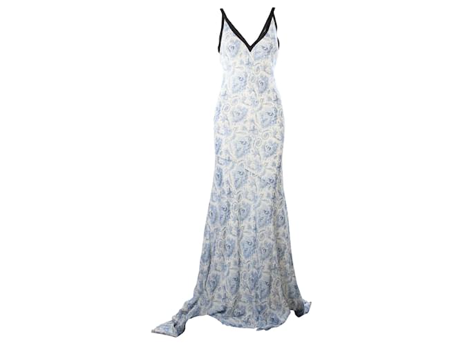 Roberto Cavalli Toile Silk dress White 