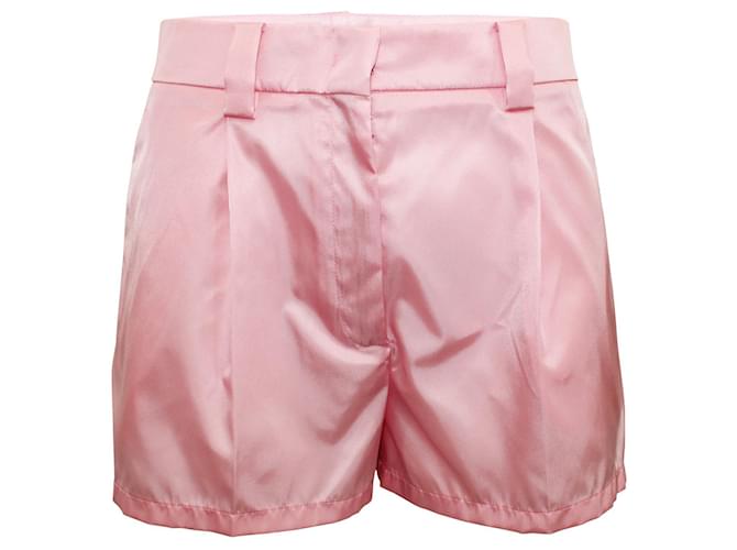 ショートパンツ Prada Pink nylon shorts Prada Light Pink Re-Nylon Shorts Polyamide ref.360851 - Joli