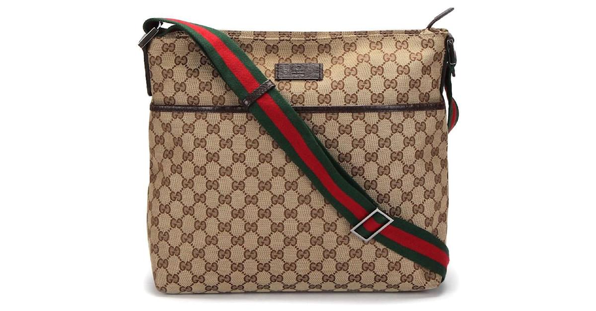 Cloth crossbody bag Gucci X Balenciaga Beige in Cloth - 26783422