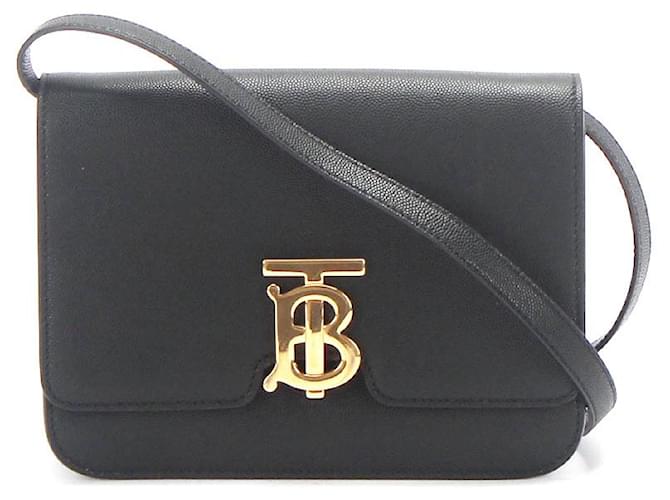 Burberry Shoulder bag Black Leather ref.JC366466 (Sold) - Joli Closet