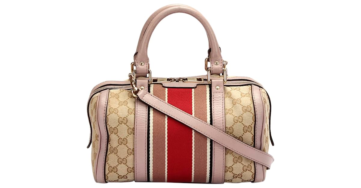 Joy cloth handbag Gucci Brown in Cloth - 26079637