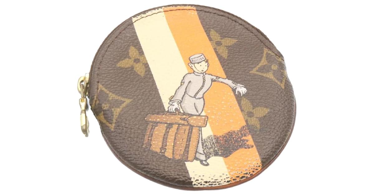 Louis-Vuitton-Monogram-Groom-Porte-Monnaie-Round-Coin-Case-M60037