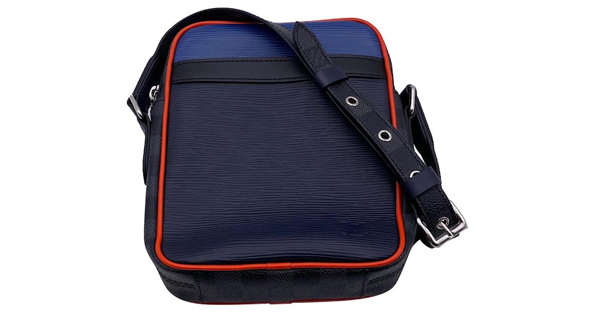 Louis Vuitton 2018 Epi Nil Slim - Blue Messenger Bags, Bags