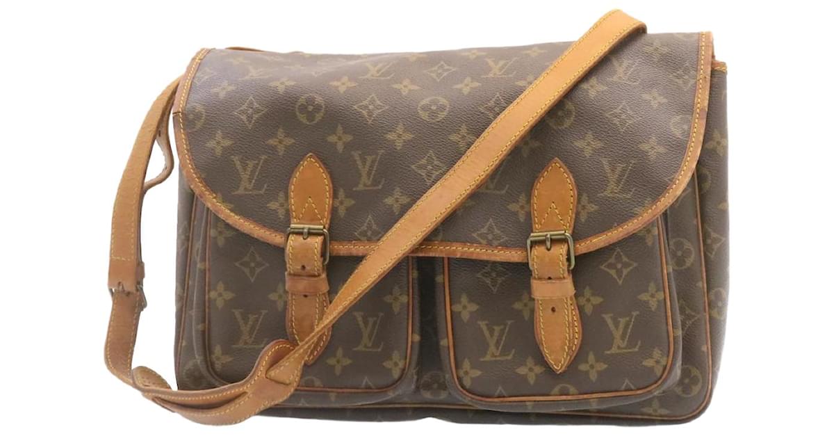 3ad3273] Auth Louis Vuitton Shoulder Bag Monogram Sac Basas Japon