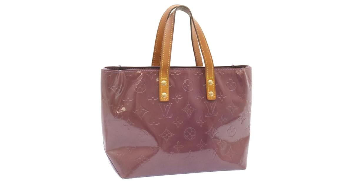 LOUIS VUITTON Read PM Hand Bag Monogram Vernis Purple France M93578 09JH791