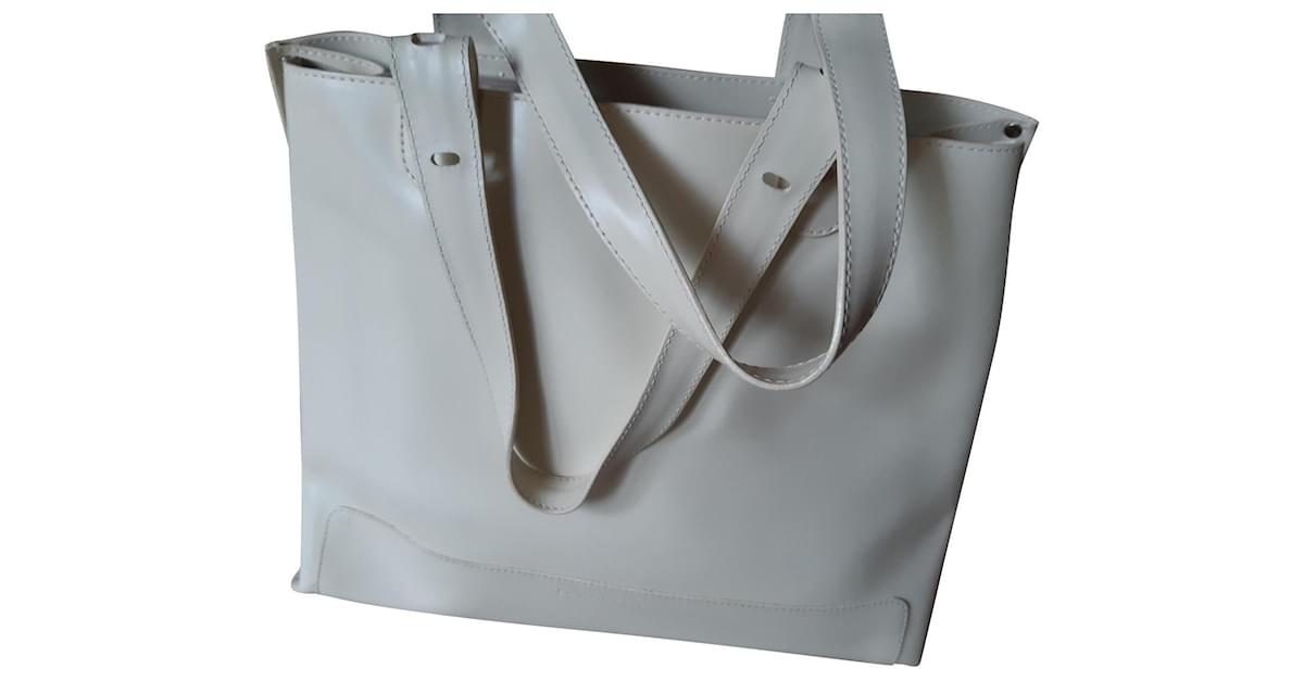 Autre Marque Lamarthe bag Eggshell Leather ref.378419 Joli Closet