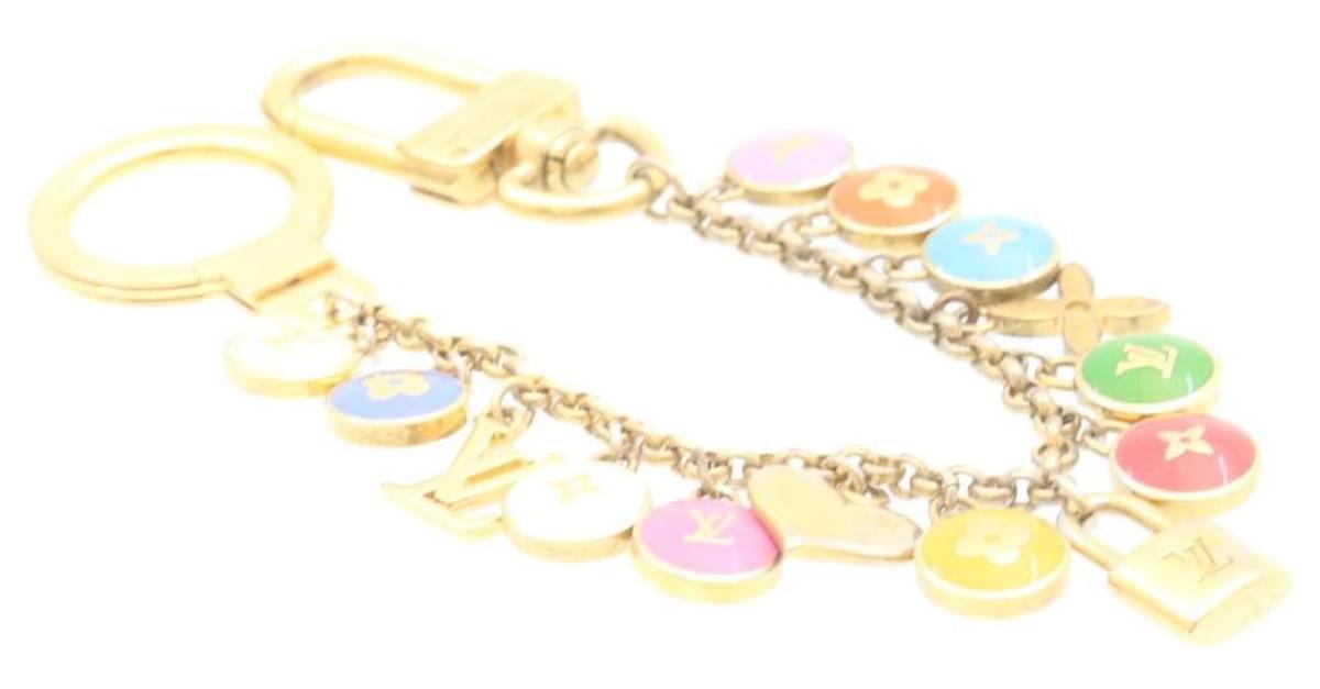 LOUIS VUITTON Porte Cles Cianne Pastilles Bag Charm Chain M65386