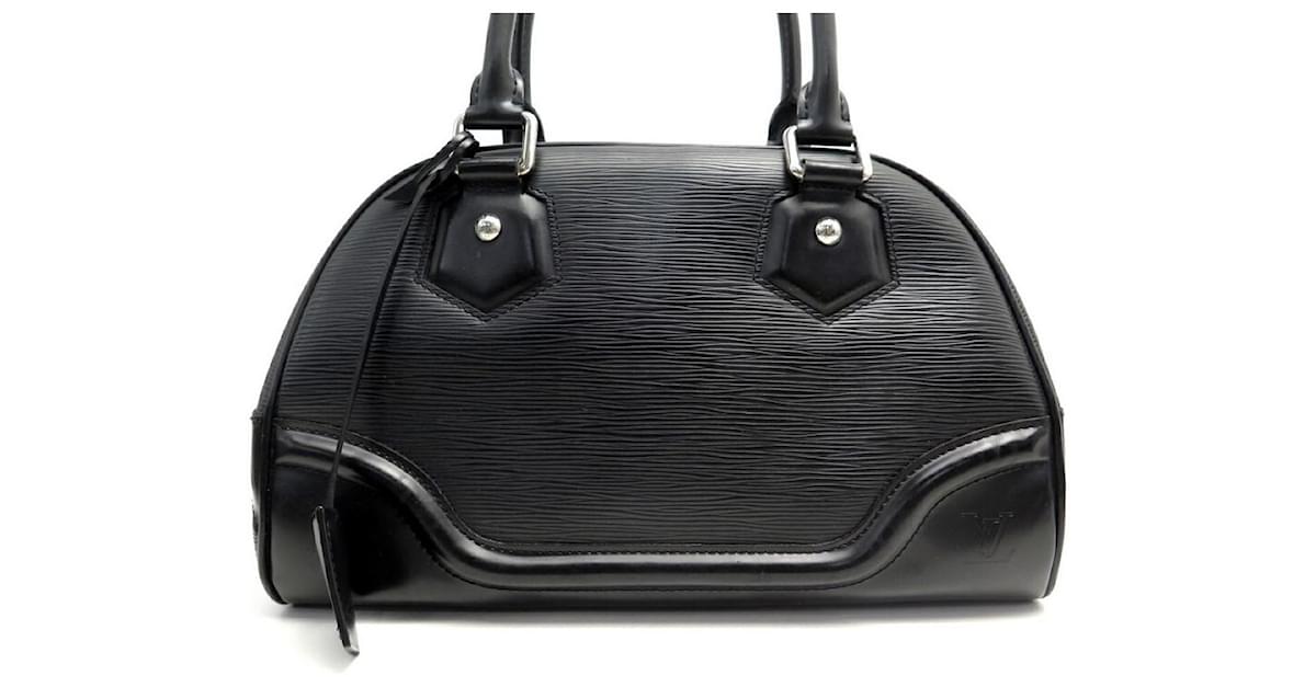 Louis Vuitton Epi Sac Montaigne Bag - Black Hobos, Handbags - LOU793845