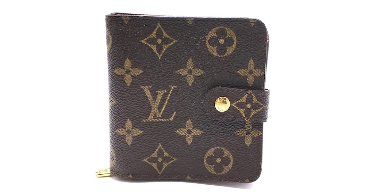 Louis Vuitton Monogram Compact Zip Wallet