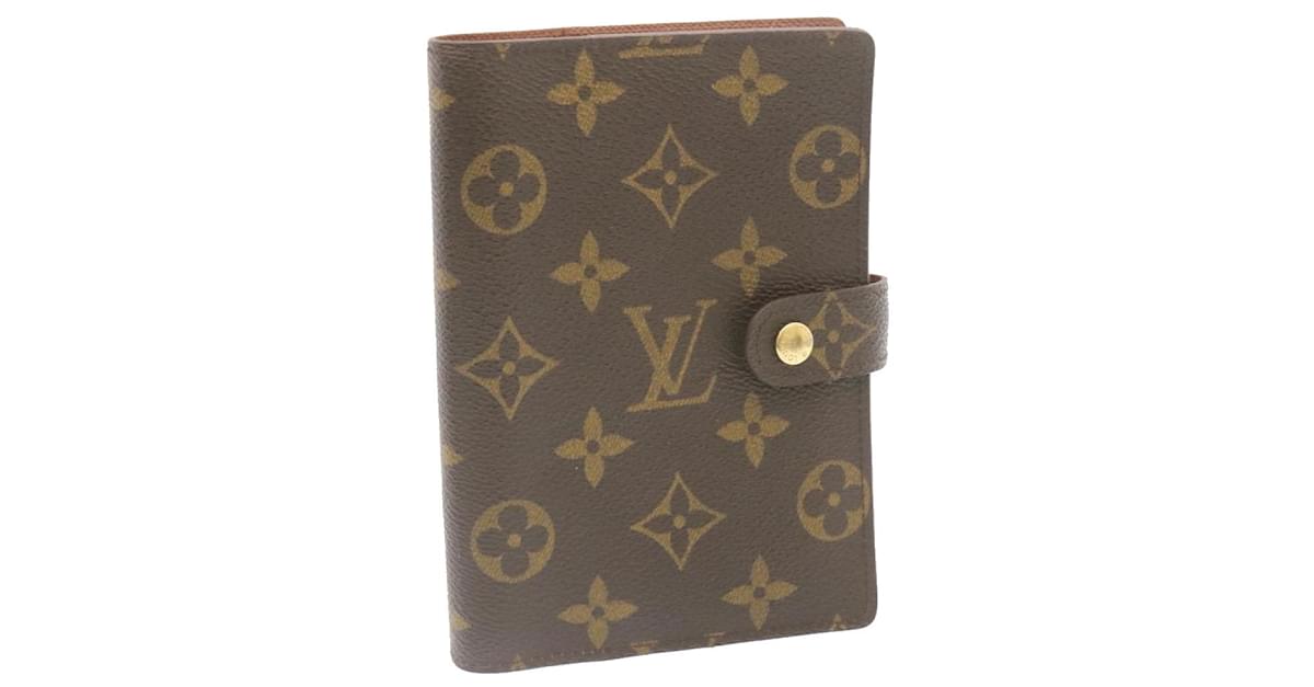 Louis-Vuitton-Monogram-Agenda-PM-Planner-Cover-Brown-R20005 – dct