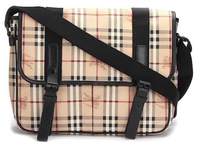 Burberry Haymarket Check Crossbody Bag 