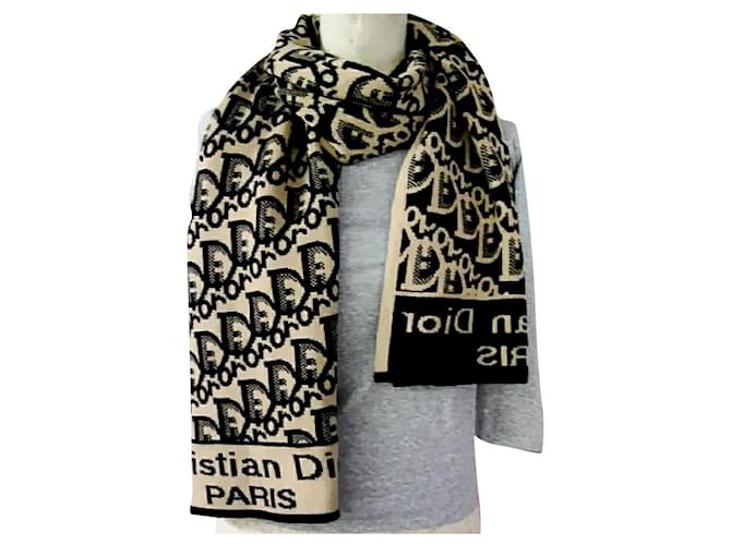 小物 Christian Dior Vintage Wool Scarf Christian Dior Vintage Wool Scarf