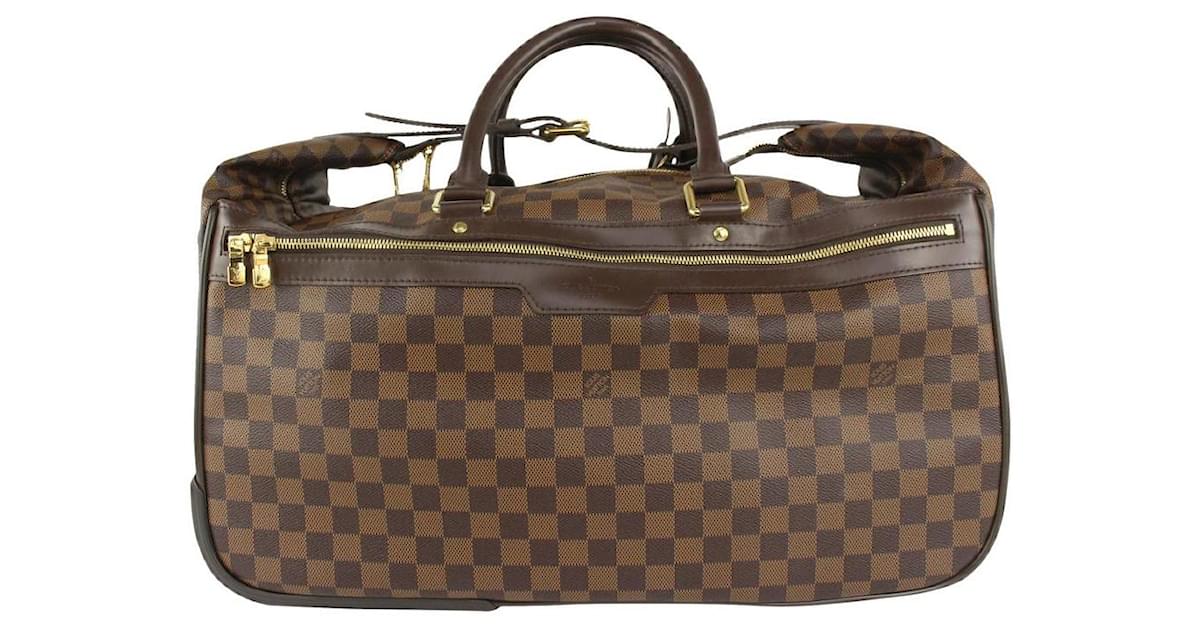 Louis Vuitton Damier Ebene Eole 50 Convertible Duffle Rolling