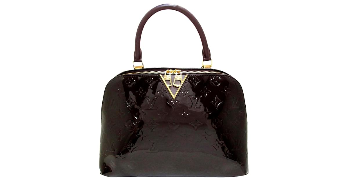 Louis Vuitton Purple Vernis Melrose Avenue Leather Patent leather  ref.935513 - Joli Closet