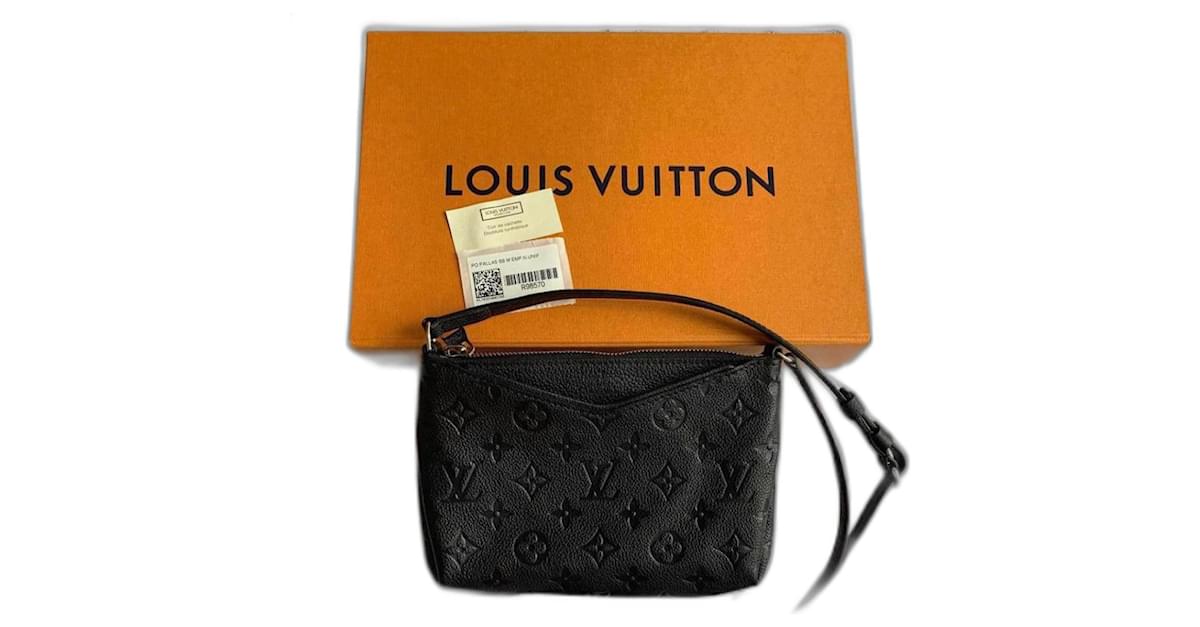 Louis Vuitton Pallas Black Leather ref.392690 - Joli Closet