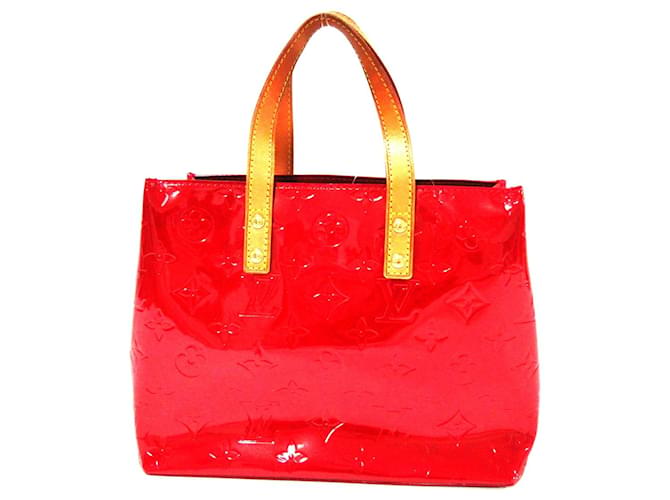 Louis Vuitton Reade Cuir vernis Rouge ref.392731 - Joli Closet