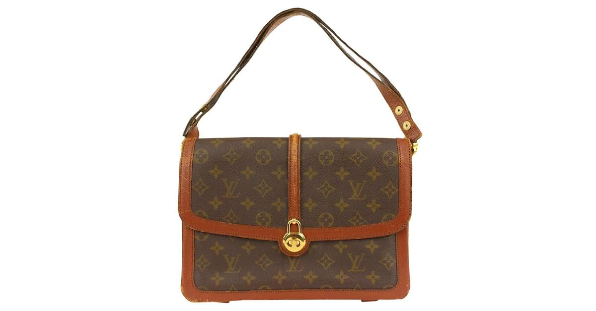 Louis Vuitton Vintage Monogram Sac Vendome - Brown Shoulder Bags