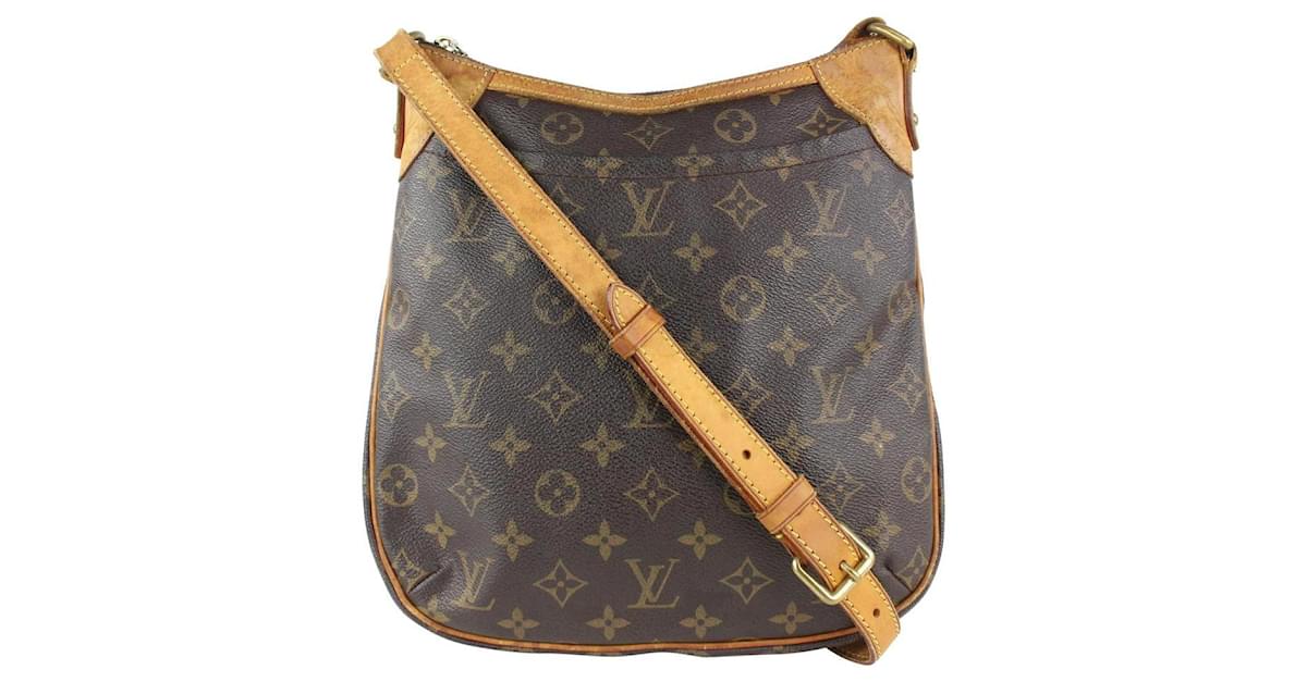 Louis Vuitton Monogram Odeon PM Crossbody Bag Leather ref.395826