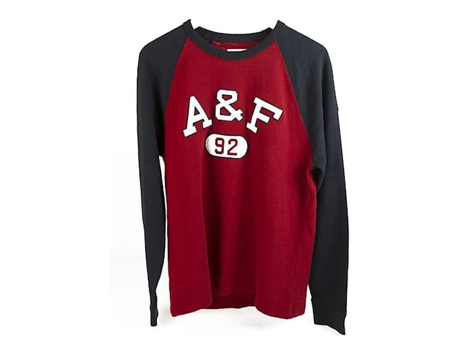 ☆Abercrombie & Fitch☆ ヴィンテージ風ロゴ ロングTシャツ Vintage Y2K Abercrombie & Fitch V-Neck Long Sleeve T-Shirt